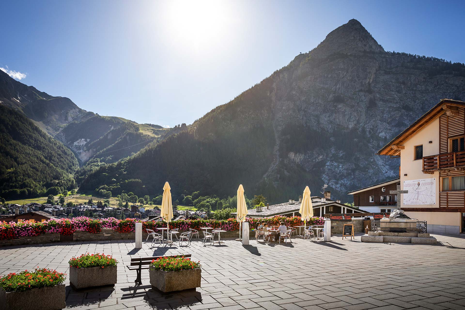 terrazza comune chalet montagna