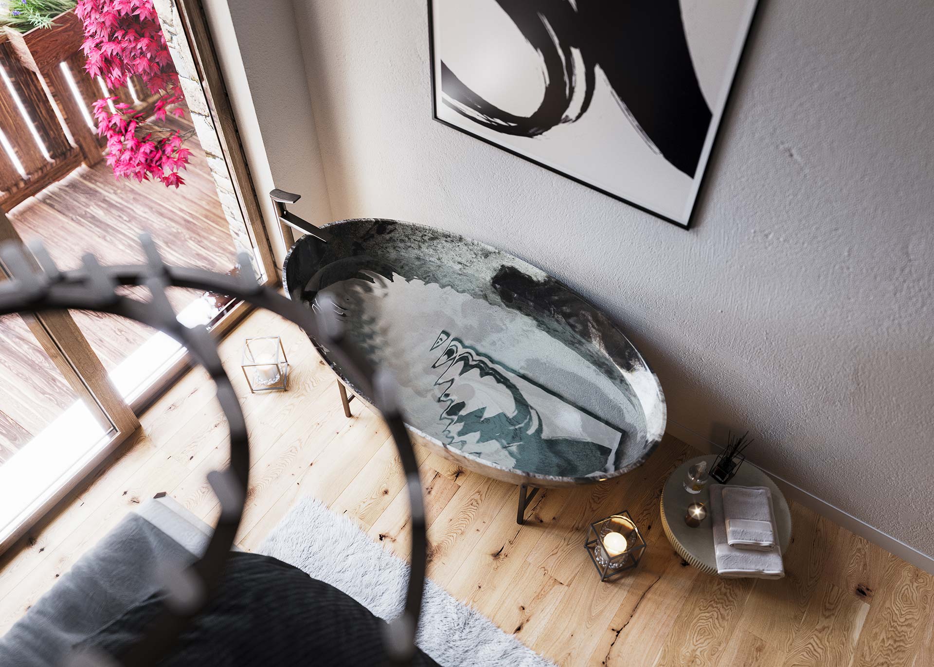 chalet di design moderno Courmayeur