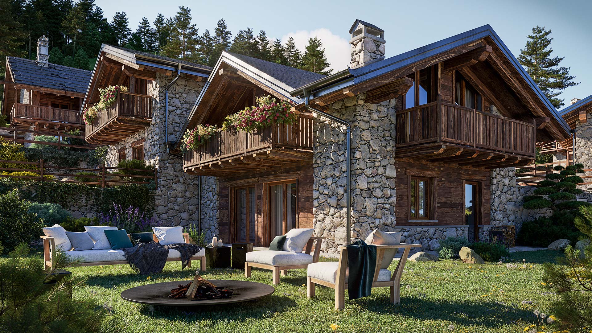 les niveaux chalet courmayeur