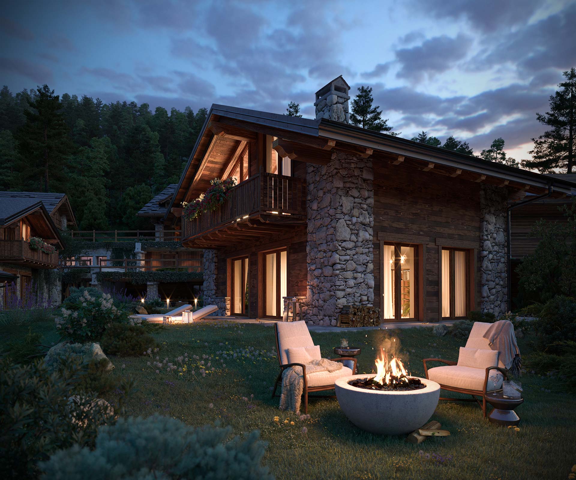 casa in montagna a courmayeur