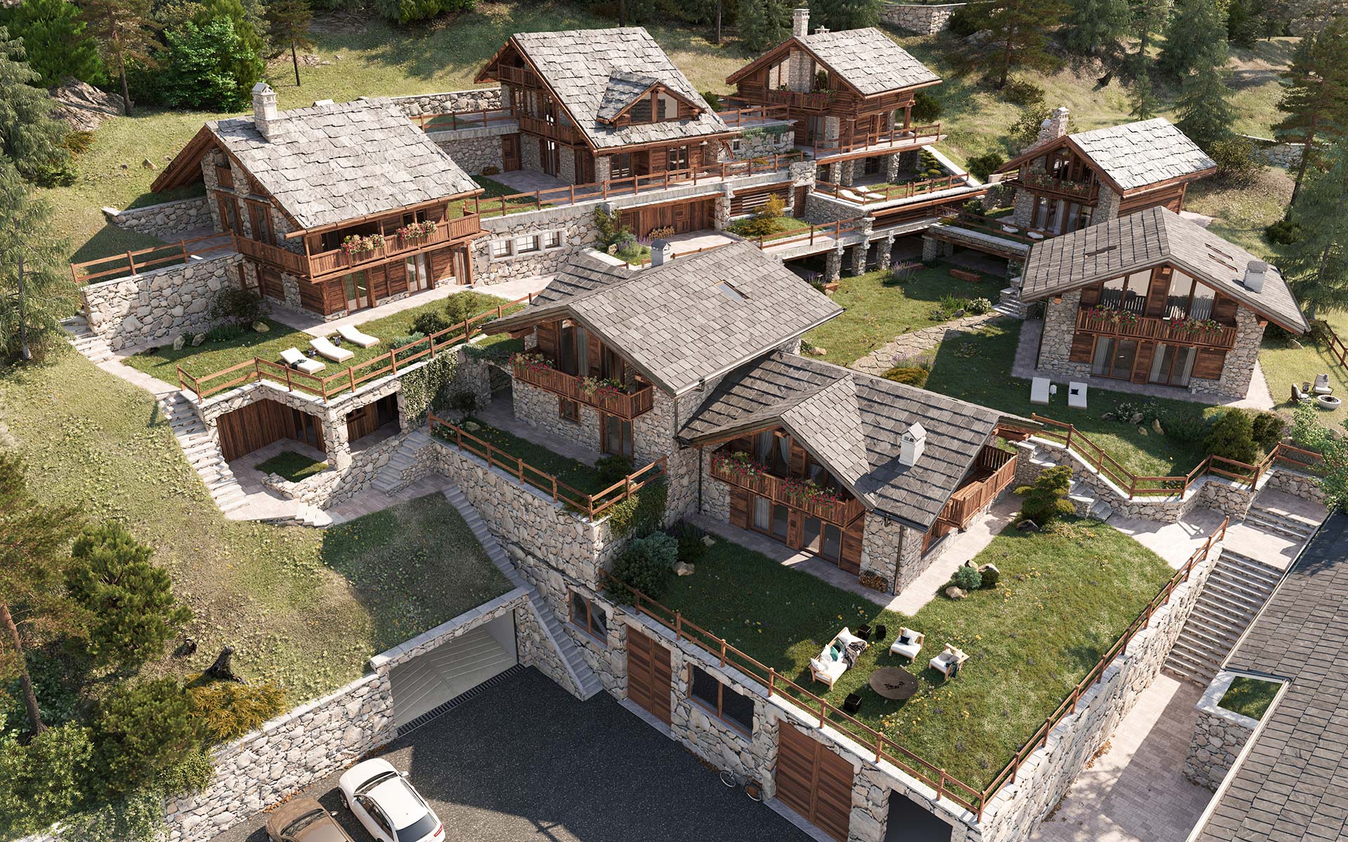 chalet in vendita a courmayeur